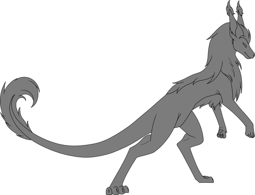 Blazeghost, a fire dragon species