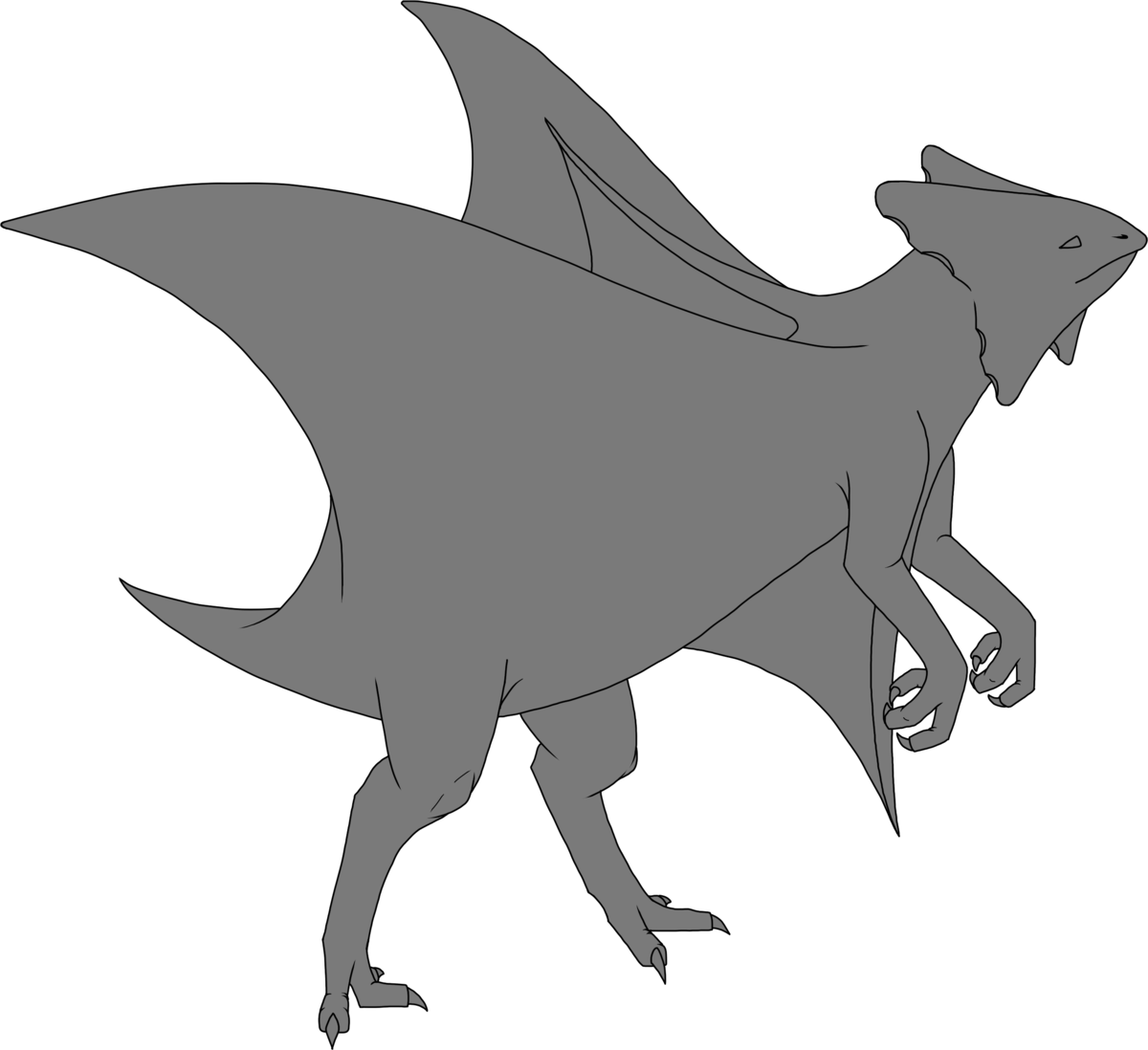 Cloudray, a mist dragon species