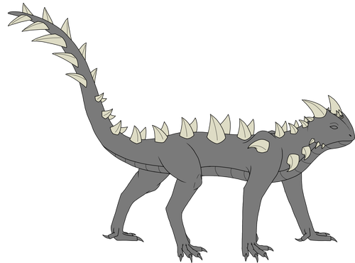 Desert Thorn, a neutral dragon species