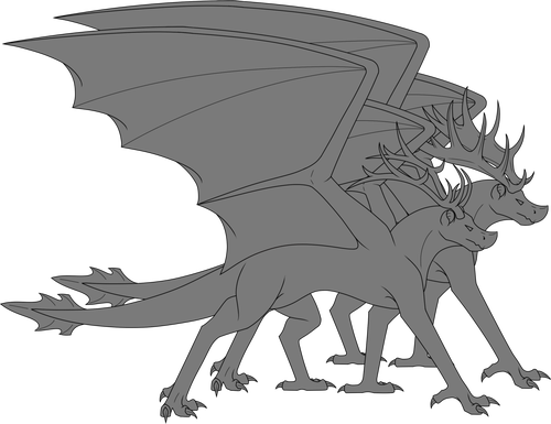 Forestantler, a neutral dragon species