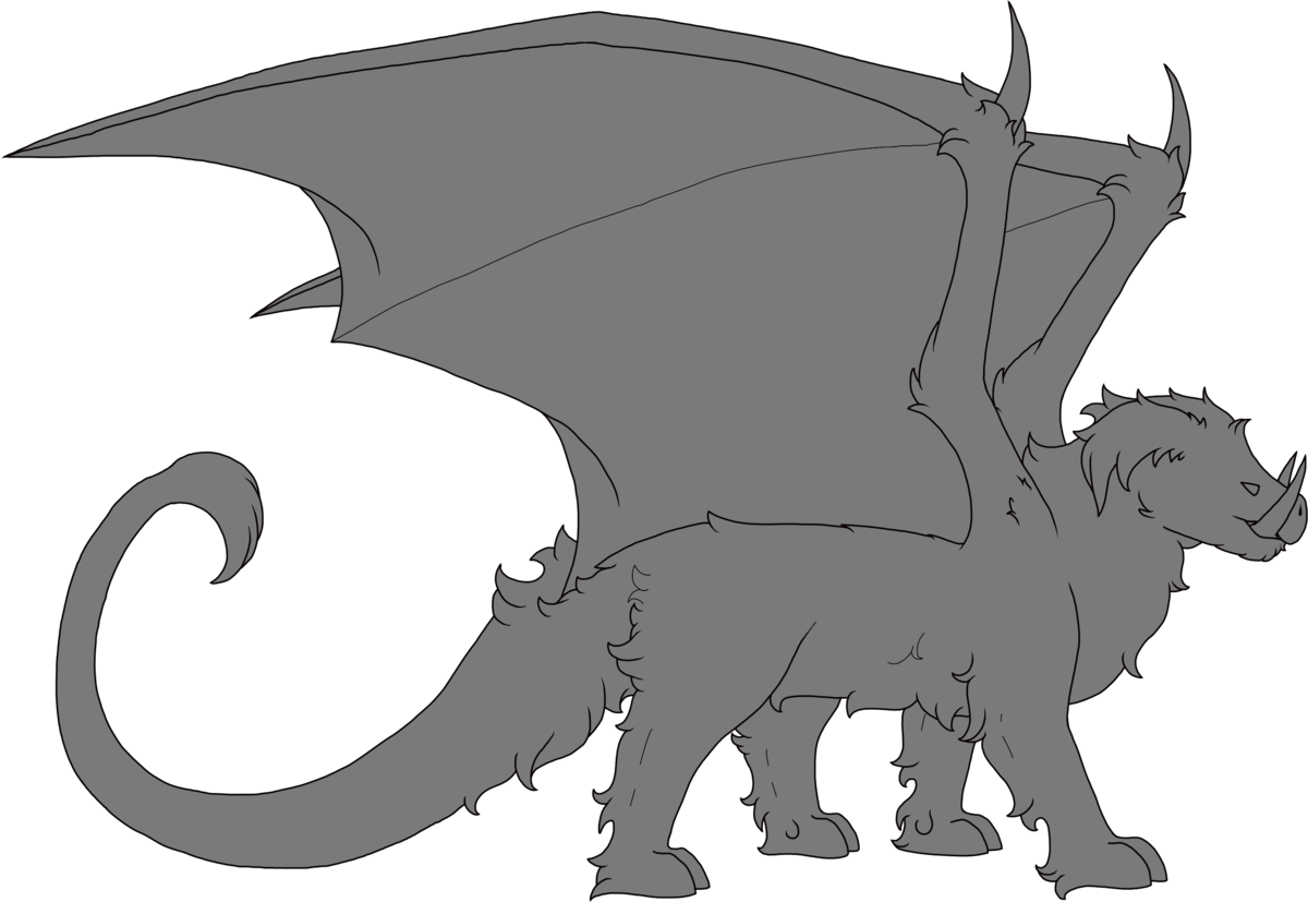 Jaggedtooth, a ice dragon species