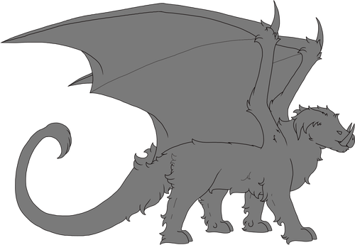 Jaggedtooth, a ice dragon species