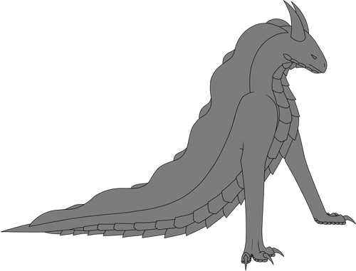 Sandscale, a neutral dragon species