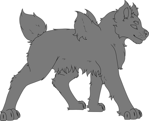 Stubtail, a ice dragon species